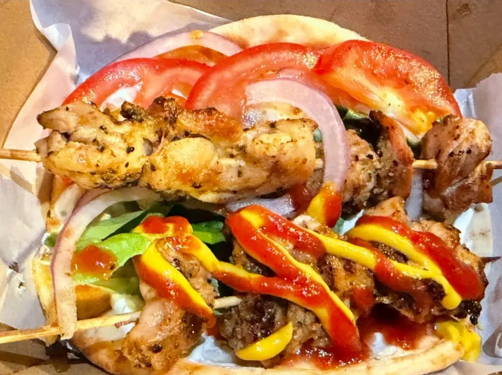 Chicken Skewer Souvlaki Chicken Skewer Souvlaki